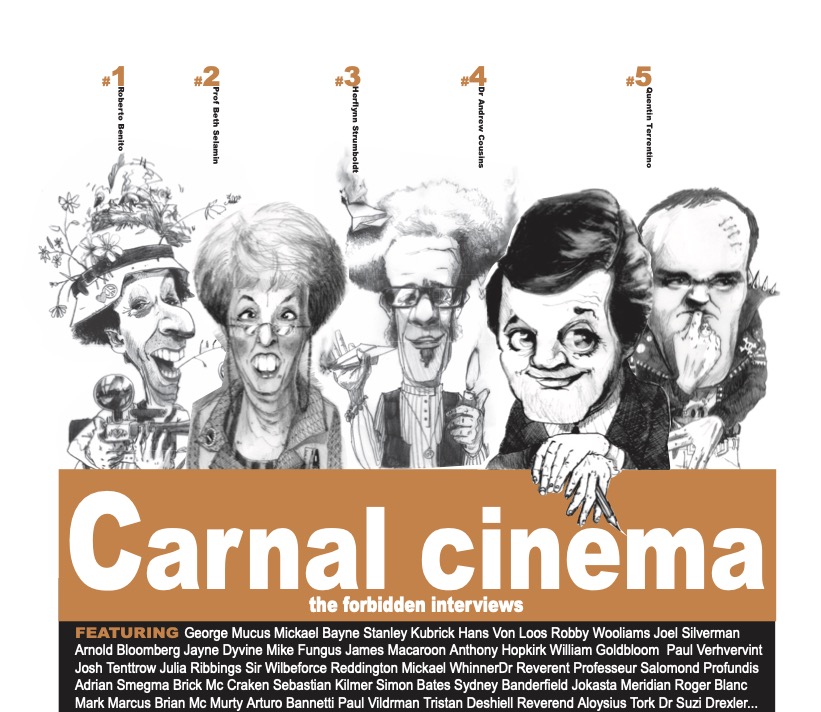 Carnal Cinema - five cartoons in the style of Trainspotting